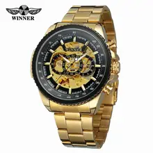 Winner Automatic Mechanical Stainless Steel Band Men Watch