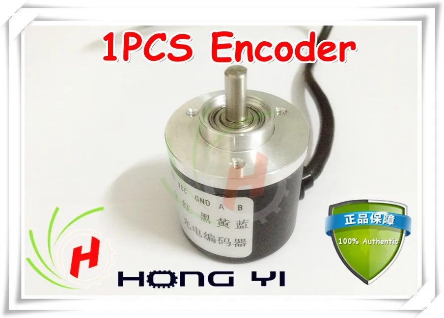 

Top ! 1pcs Encoder 400P/R Incremental optical rotary encoder 400p/r AB phase encoder 6mm Shaft for CNC