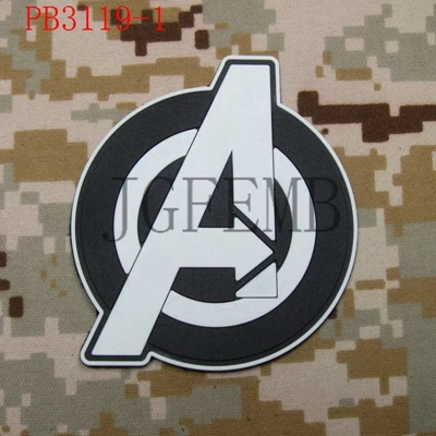 Avengers Logo 3D PVC Patch