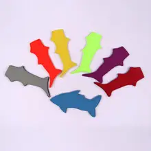 Мороженое рукав для окружающей среды акула форма однотонная одежда держатель для леденцов неопрен поп держатели инструменты LX4372