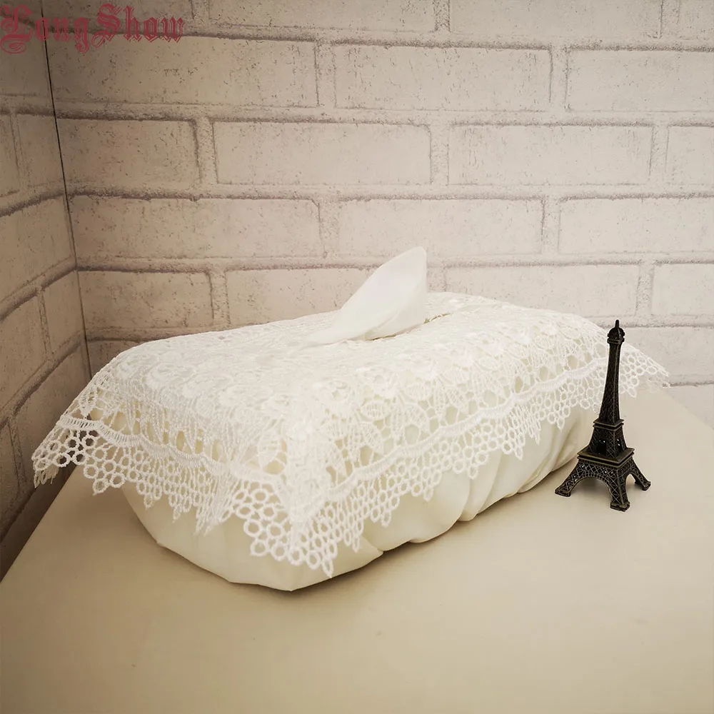 

LongShow Free Shipping Creative Home Hotel Table Decorative Lovely Cotton Cartton Tissue Box Case Cover