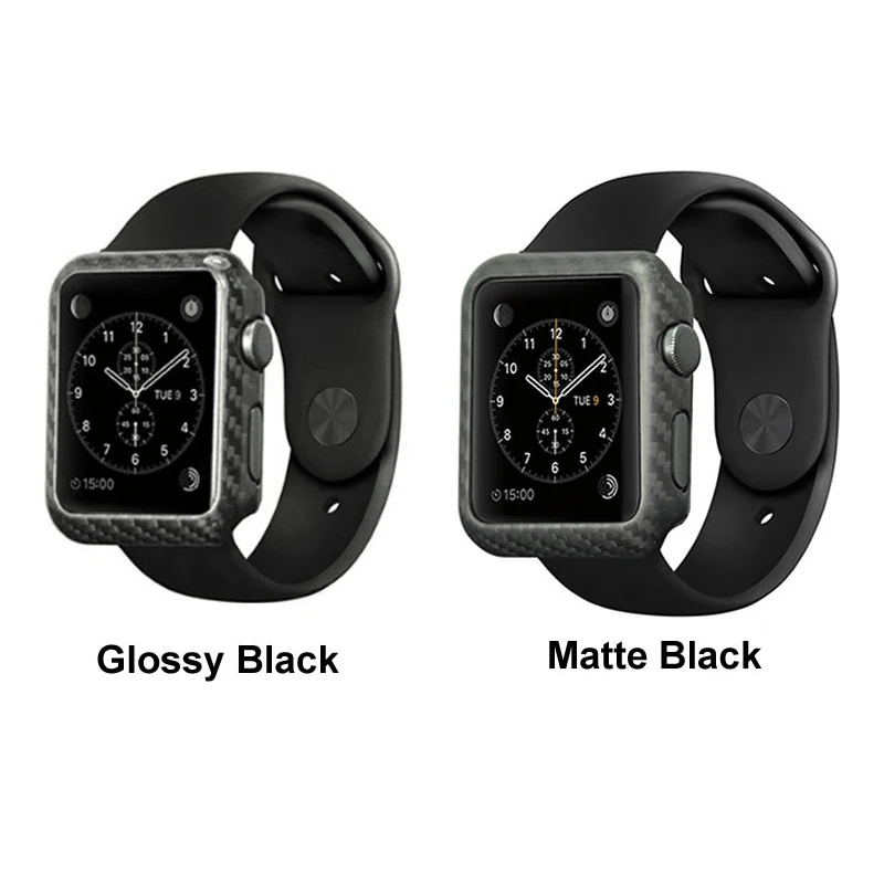 Carbon fiber case for apple series iwatch watch shell (7)