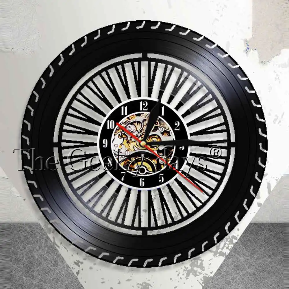 Performance Wheel Wall Clock Vintage Car Wheel Clock Cars