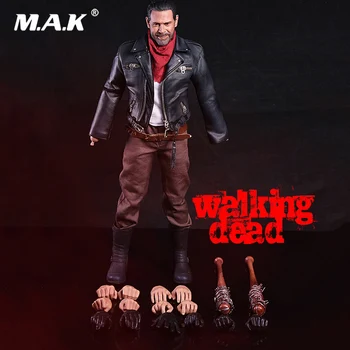 

For Collection 1/6 Full Set The Walking Dead Negan 12'' Action Figure Set Model Head Clothes Body Weapon Accessories Fans Gifts