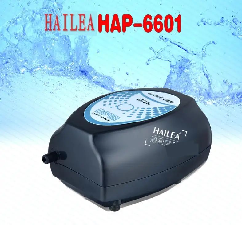 HAILEA ACO 6601/6603/6604 Супер Тихий Регулируемый пневматический насос для аквариума с