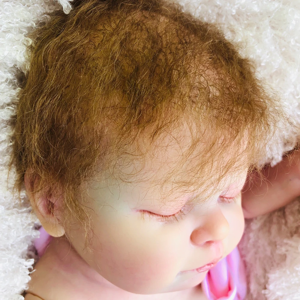 Эксклюзивная кукла bebes reborn 50 см полностью силиконовые куклы для маленьких
