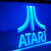 LH022-Atari игра PC логотип подарок дисплей светодиодный неоновый светильник Знак Домашний Декор ремесла