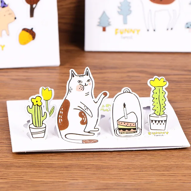 folding postcard