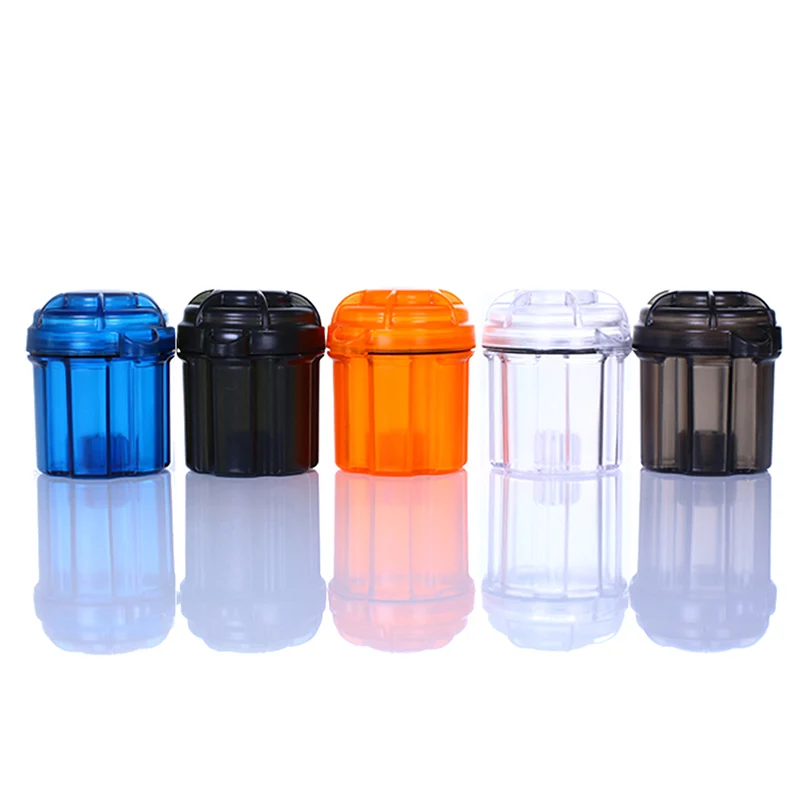 

Battery Storage Box Outdoor Long Waterproof Moisture-proof Protector Case EDC Holder EDC outdoor waterproof battery box
