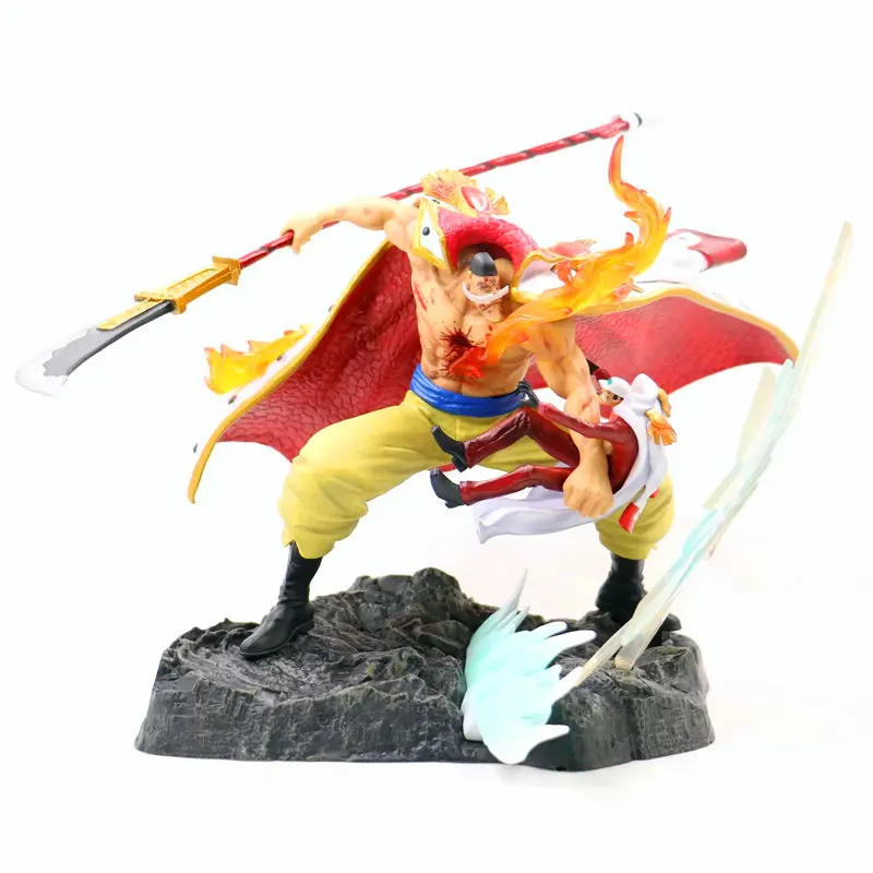

ONE PIECE Edward Newgate VS Sakazuki Furious white beard PVC Action Figure Collectible Model Toy Boxed Christmas gifts for kids
