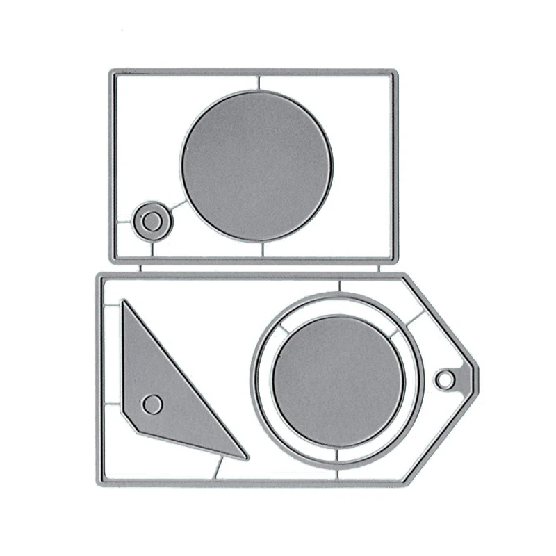 

Circle Tag Frame Metal Cutting Dies Stencils For DIY Scrapbooking Embossing Photo Album Decoration Paper Cards Crafts Die Cut
