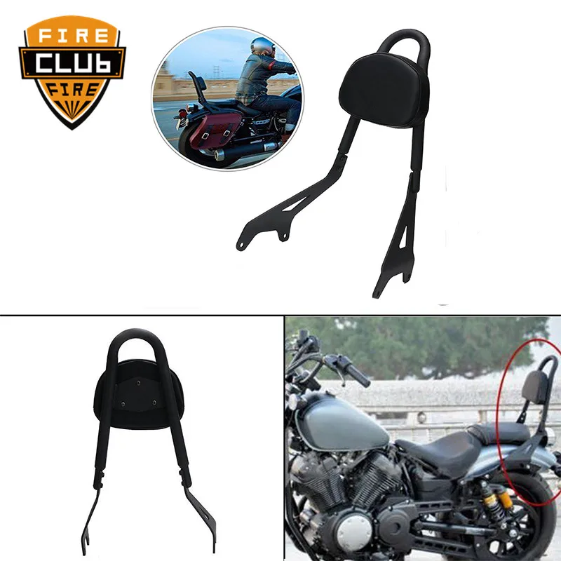 Для Yamaha Star Bolt 950 XV950 XVS950 2014 2017 черная мотоциклетная спинка пассажирский задний
