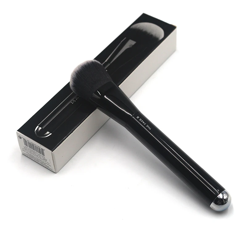 New Arrival Classic Black Long Handle angled foundation brush