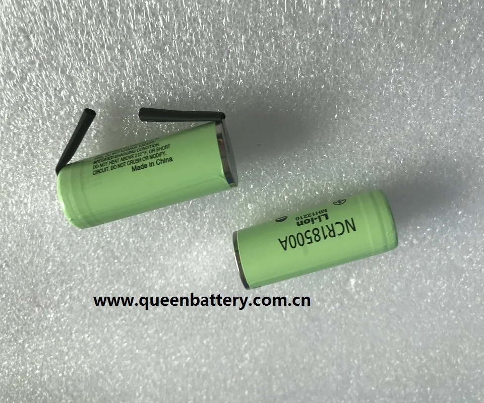 

(240pcs/lot free shipping to CA CH NO)18500 NCR18500A 2000mAh for NCR18500 battery 3.6V 2040mah 18500A with tabs