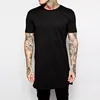 2022 Neuf Vêtements Hommes Noir Hommes Long T-shirt hauts Hip Hop Homme T-shirt Manches Courtes décontracté Hommes t-shirts Pour Homme ► Photo 1/6