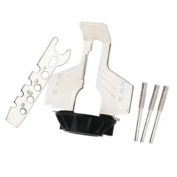 

Chain Saw Sharpening Attachment Sharpener Guide Drill Adapter Head Ruler