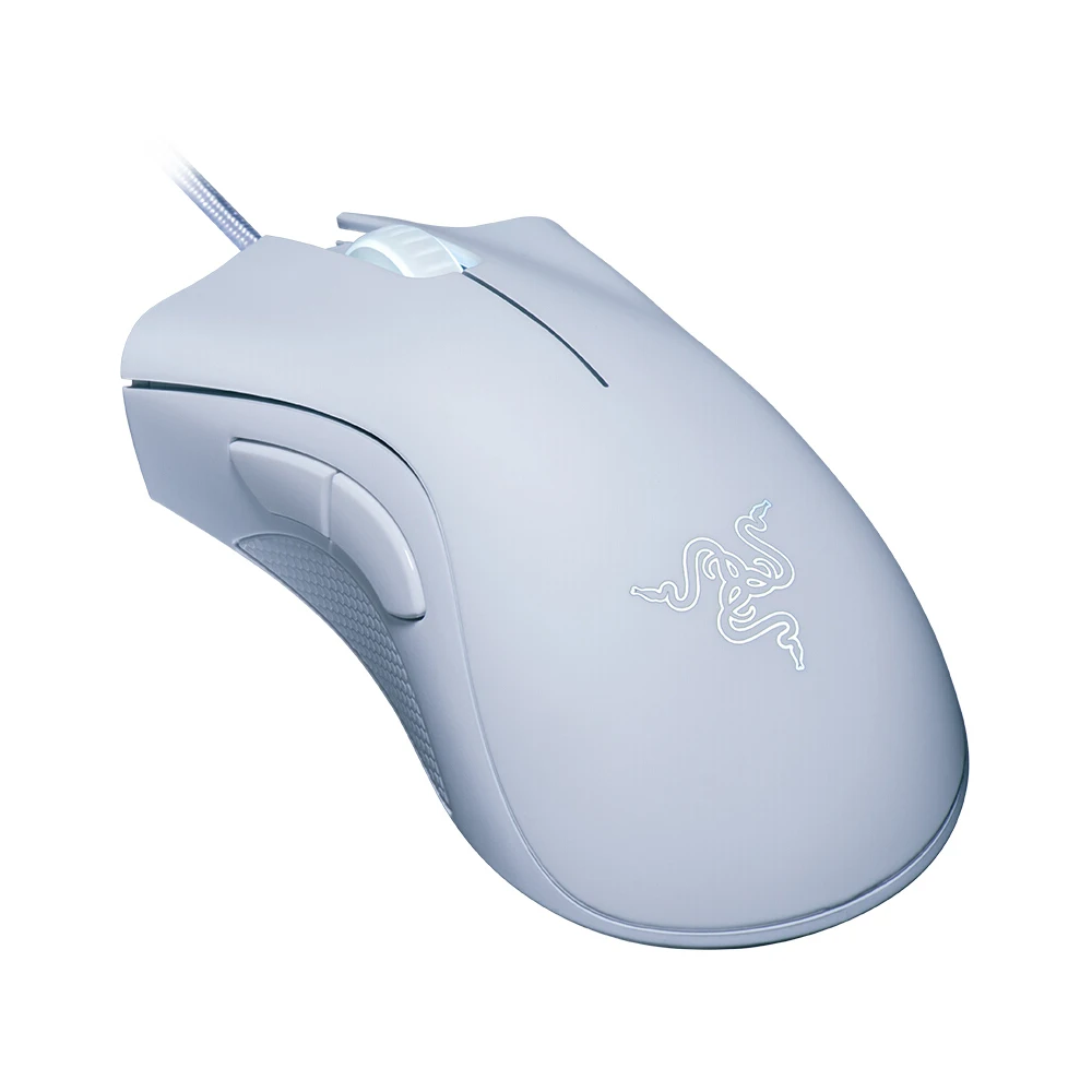 Проводная игровая мышь Razer DeathAdder мышка 6400 точек/дюйм оптический сенсор 5 кнопок