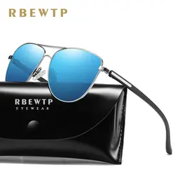 RBEWTP дизайн унисекс поляризованные солнцезащитные очки Для женщин зеркало вождения ретро кадр полит солнцезащитные очки мужской UV400