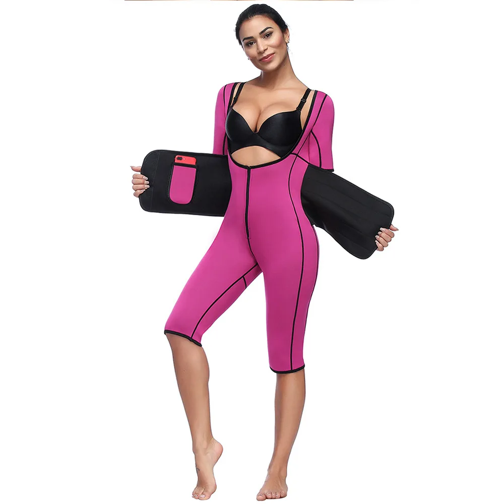 

Lover Beauty Women Full Body Shaper Neoprene Shapewear Weight Loss Waist Trainer Butt LifterUnderbust Slimming Body Shaper