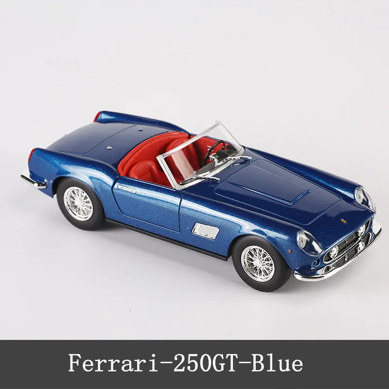 Bburago 1:24 Ferrari 250gto коллекция производитель авторизованный имитационный сплав модель автомобиля ремесла украшение Коллекция игрушек инструменты - Цвет: 250GT