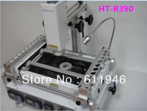 

HT-R390 Infrared Hot Air Rework Station BGA Soldering Station Repair Machine 110V/220V