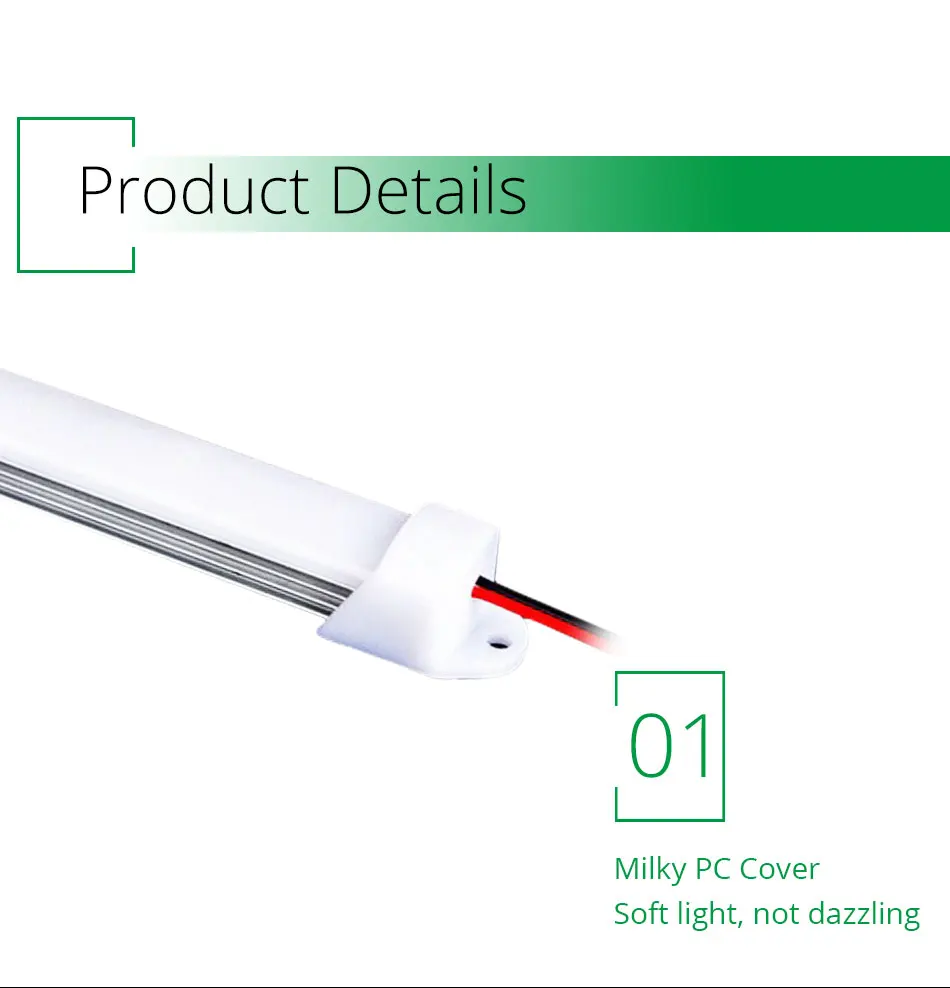 12V DC Kitchen Cabinet Lighting 2PCs Cabinet Lamp Display Case Closet Cupboard Locker Indoor Light Under Counter LED Night Light (7)