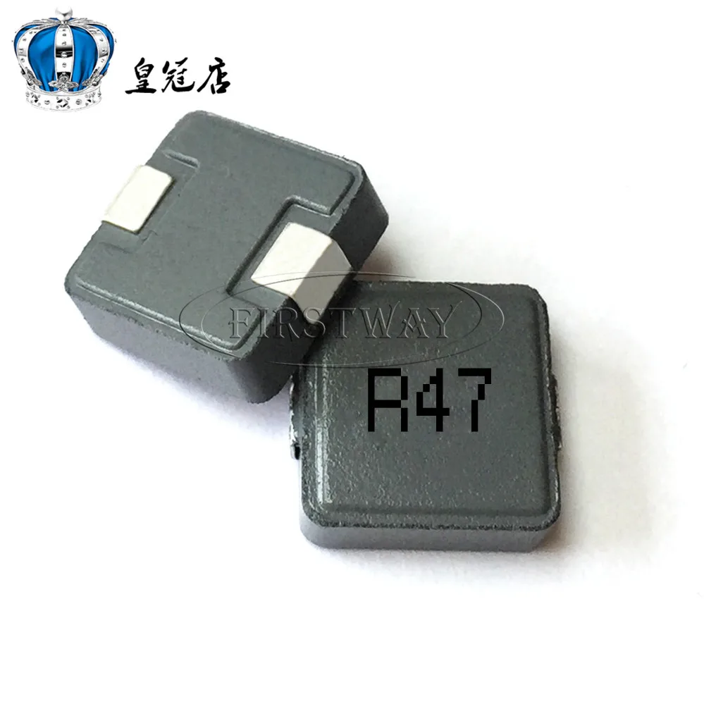 

5pcs/SMD Integral forming inductors 04020 0.47UH 0420 7A word:R47 4*4*2MM Large current