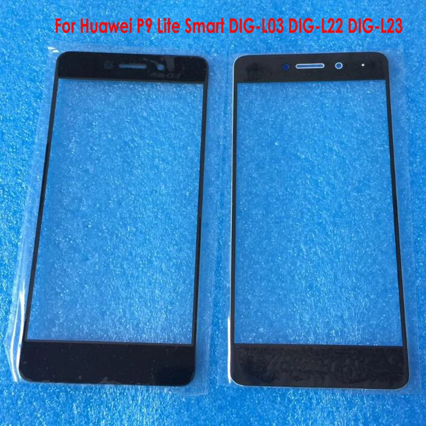 

LTPro New Front Panel Outer Glass Lens Repair Touch Screen For Huawei P9 Lite Smart DIG-L03 DIG-L22 DIG-L23 Phone Replacement
