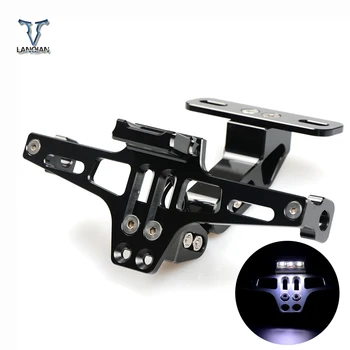 

Motorcycle License Number Plate Frame Holder Bracket fit For bmw r nine t r1200gs s1000xr f800r moto r1200rt gs xr r100 lc 2015
