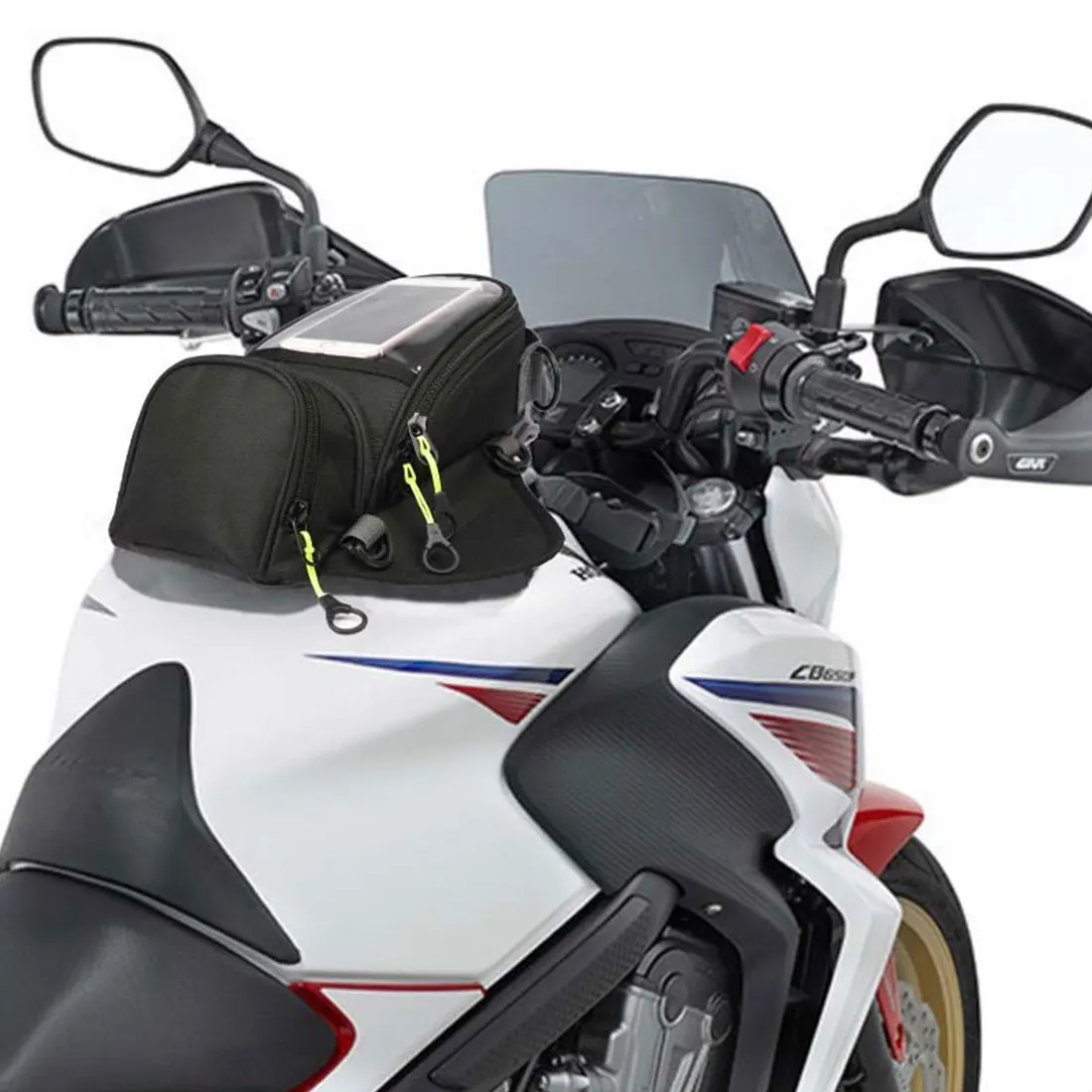 Новая мотоциклетная новая топливная сумка для навигации по мобильному телефону Сумка Многофункциональная маленькая масляная емкость пакет магнитные фиксирующие петли фиксированные