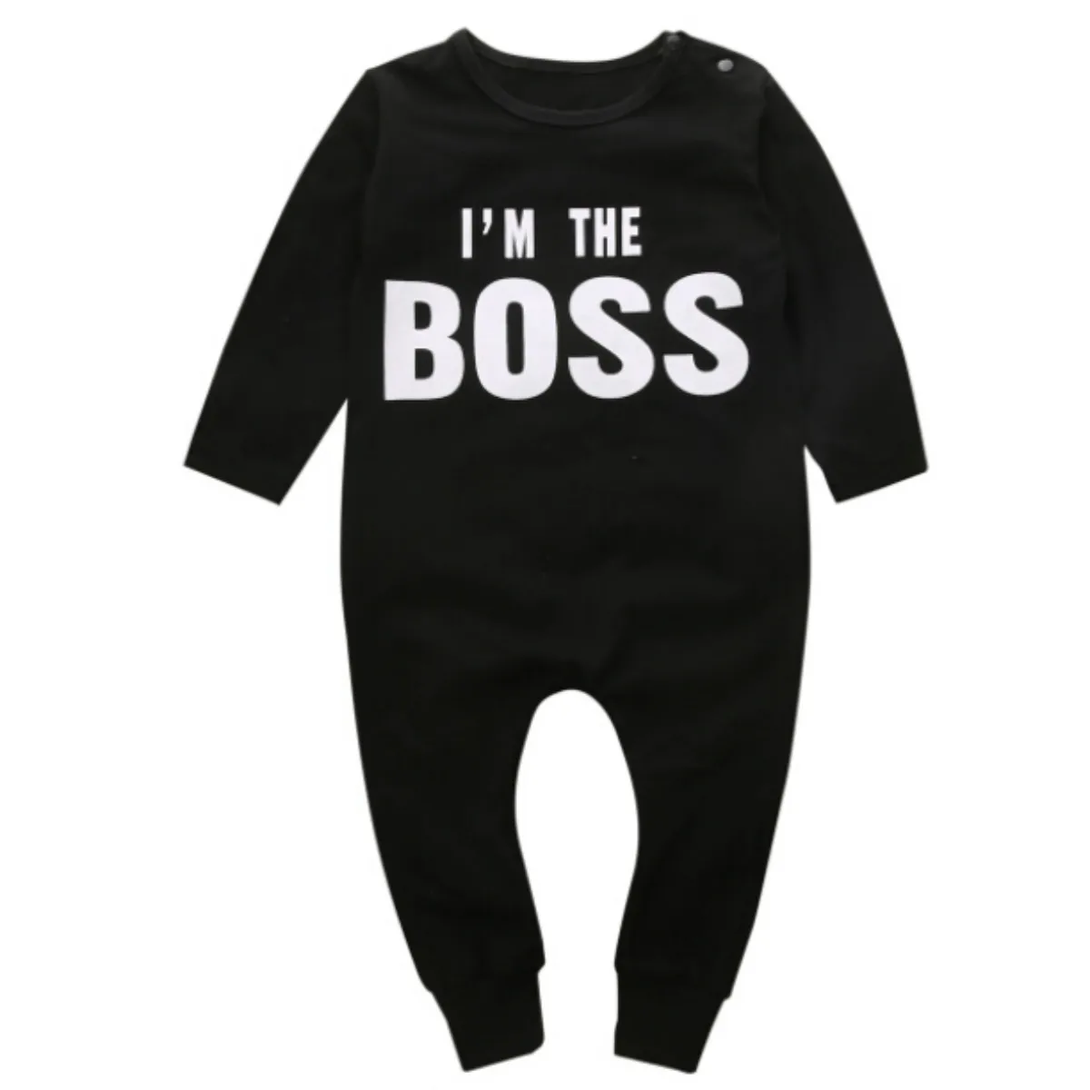 

Baby Romper !!Infant Kids Baby Boy Girl Long Sleeve Letter Romper Jumpsuit Toddler Clothes Size 0-24M