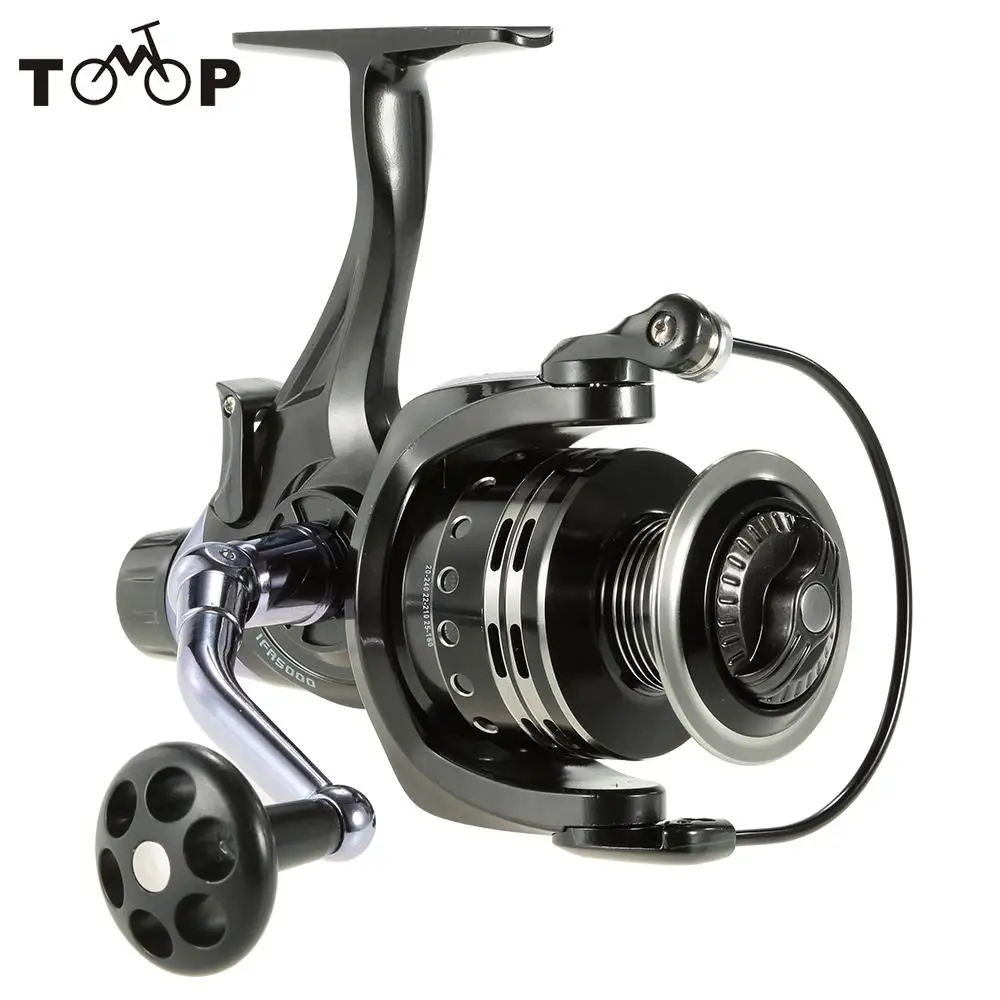 

Anti-reverse Front and Real Dual Braking Spinning Reel 11+1 Ball Bearings 4:7:1 Fishing Wheel Left/Right Hand Fishing Reels