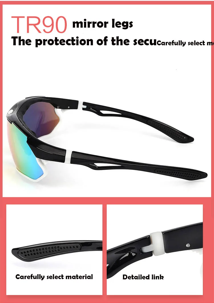 Cycling Glasses Bicycle glass Motorcycle Sunglasses Driving Fishing Eyewear Men Women Outdoor Sport Designer Sunglasses