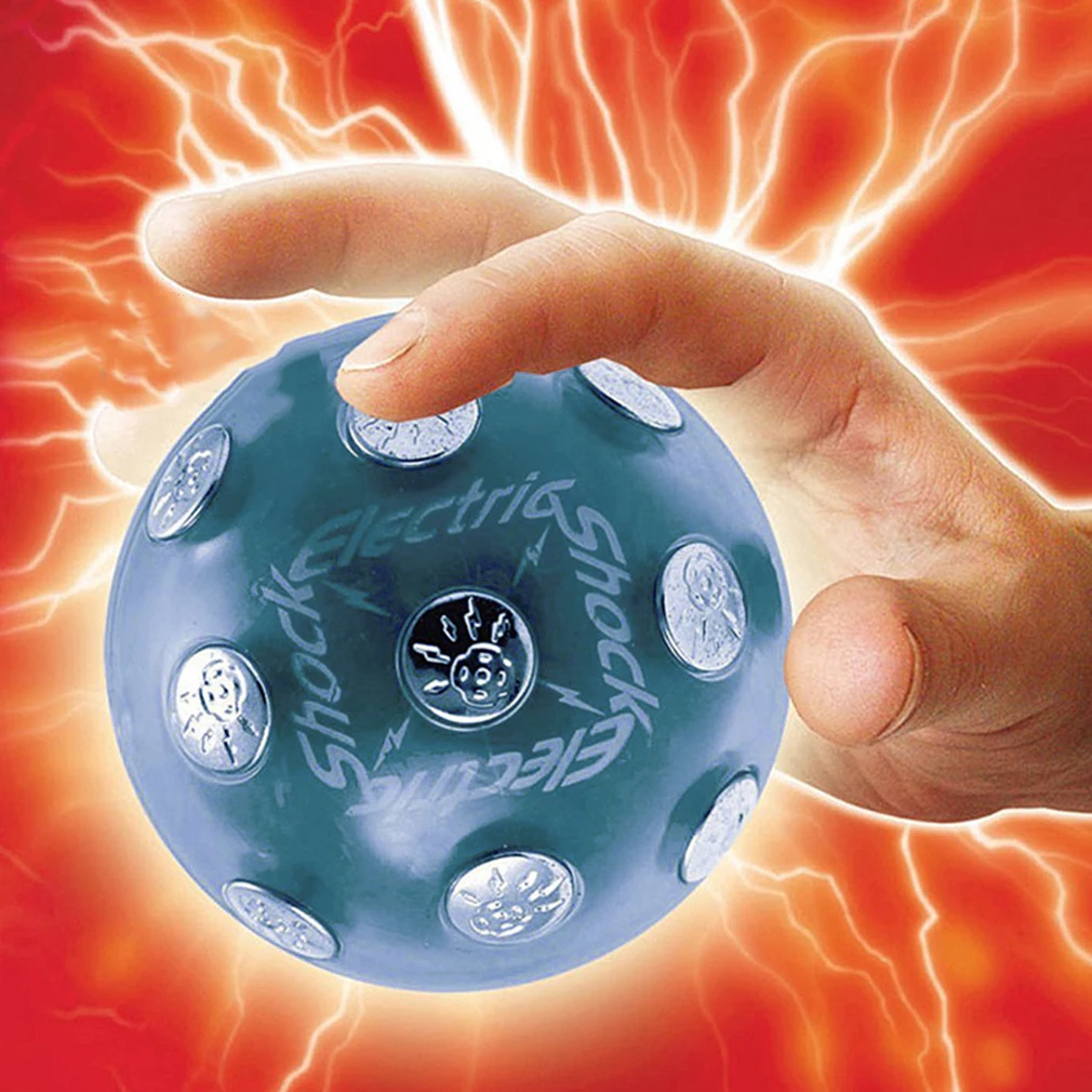 Safe Electric Shocking Ball Novelty Toy X'mas Party Game Shock Glowing