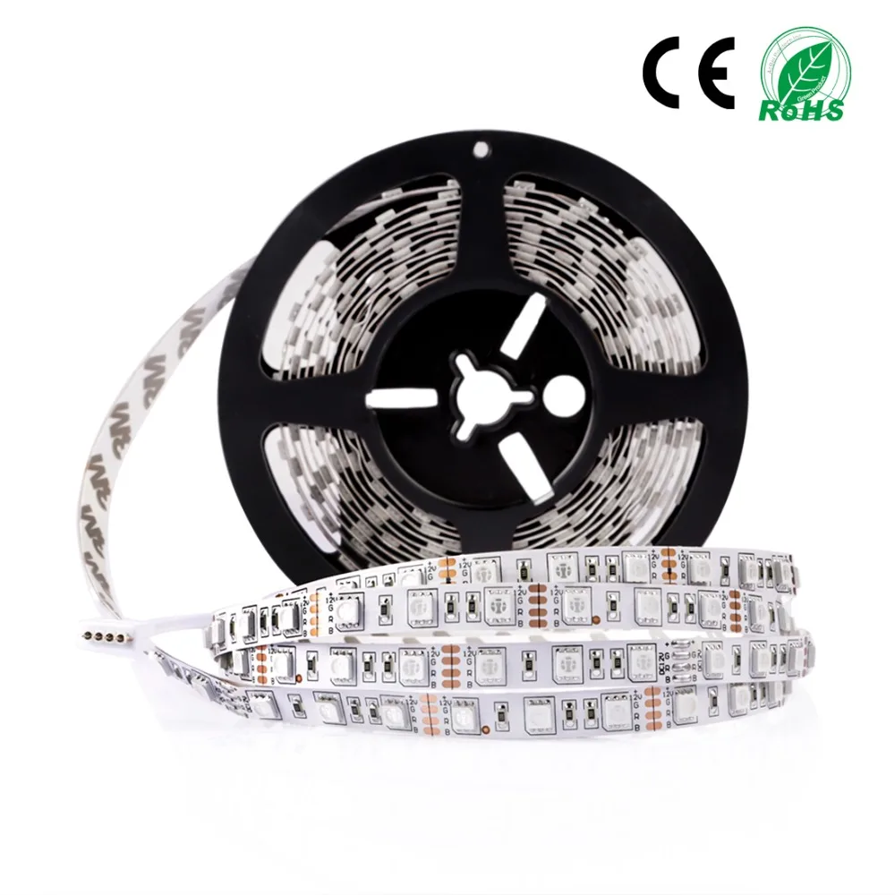 

LED Strip Light LEDMO 5050 RGB 300LEDs Non-waterproof IP20, flexible light 60LED/m,5M LED Light Strip Multi-colors Strip Light