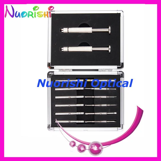 

free shipping PL731 professional glaases screwdriver set eyewear repairing tool