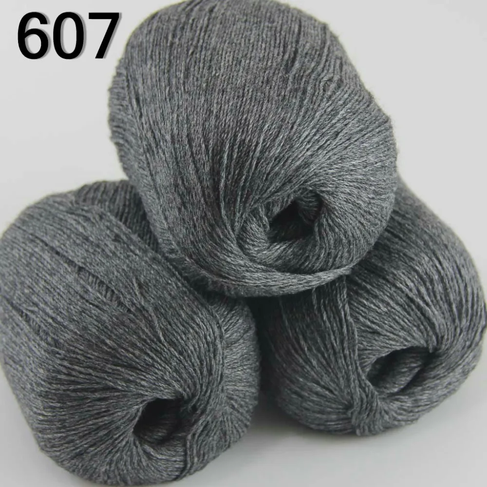 High quality 100 pure cashmere luxury warm and soft hand knitting yarn