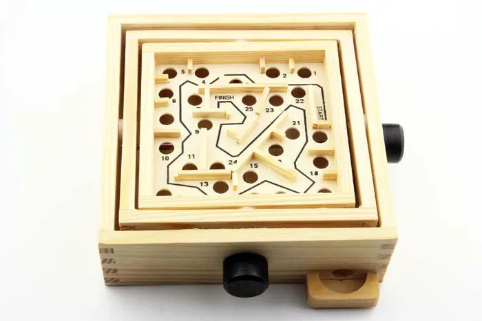 marble maze wooden