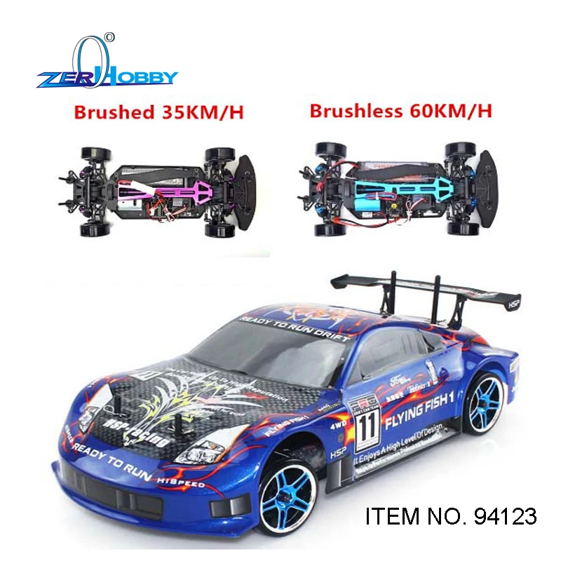 HSP RC CARY игрушки летающая рыба радиоуправляемые автомобили масштаб 1/10