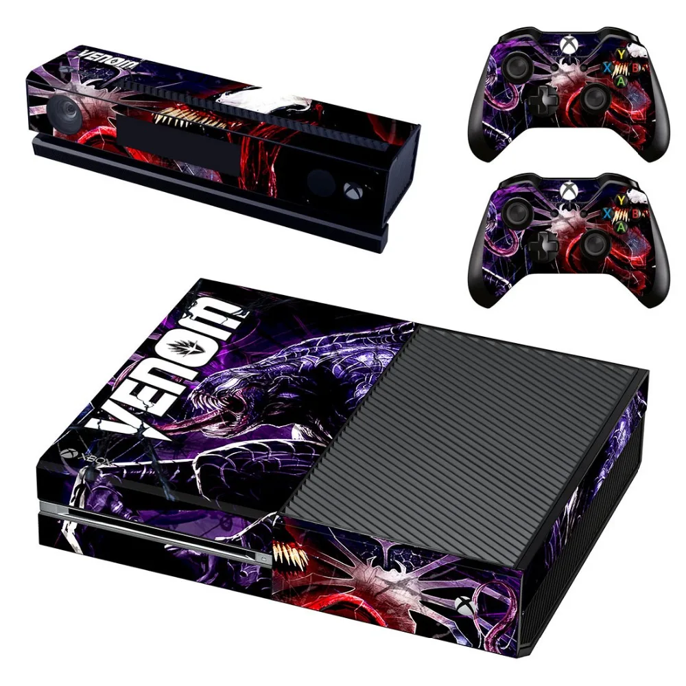 Наклейка Venom s для Xbox One виниловые наклейки Стикеры консоли контроллеры защита