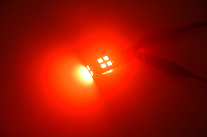 2шт новый авто светодиодный RGB лампы T10 3535 w5w Универсальный номерной знак