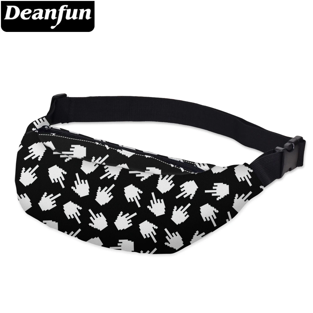 Поясная Сумка Deanfun с 3D принтом унисекс поясная сумка регулируемой лентой для