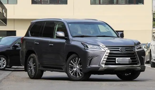 1 زوج الفضة اللون برغي تثبيت الألومنيوم سبيكة حامل سقفي السكك الحديدية بار ل LX570 2016 2017