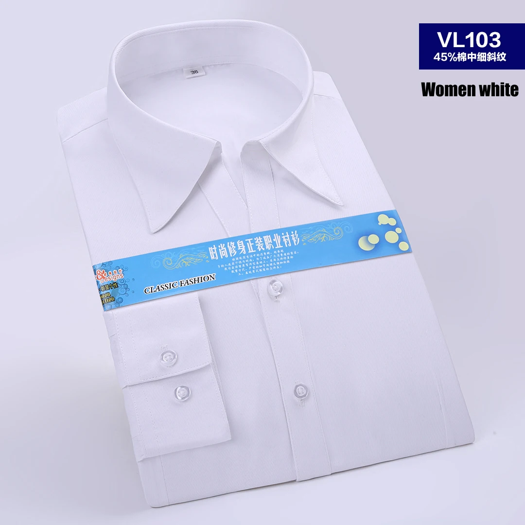 Женская рубашка Топ с длинным рукавом белая полоса OL стиль женские блузки мужская деловая рубашка мягкая удобная