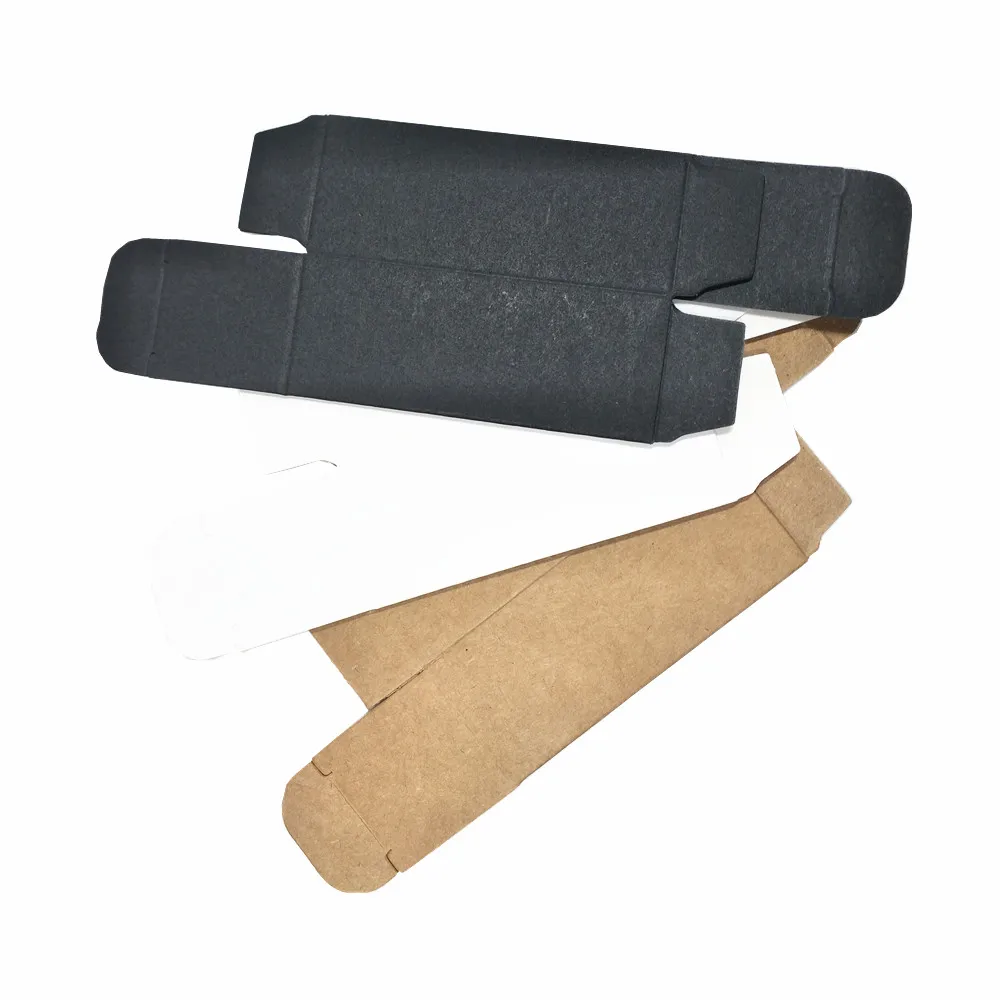 50Pcs Kraft Paper Small Gift Packaging Box Brown Craft Paper Lipstick Cosmetic Packing Boxes Small Perfume Bottle Package Boxes - Image 6