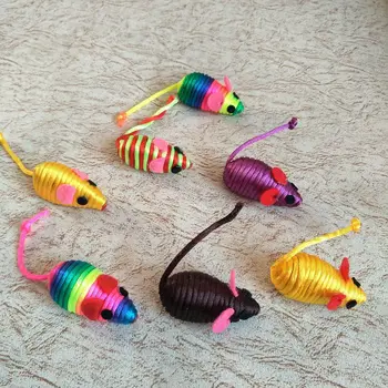 

Hot Sale Funny Cat Toys Cute Little Mouse Squeak Noise Sound Rat Playing Toys Cats Dogs Pet Product Scratch Toy