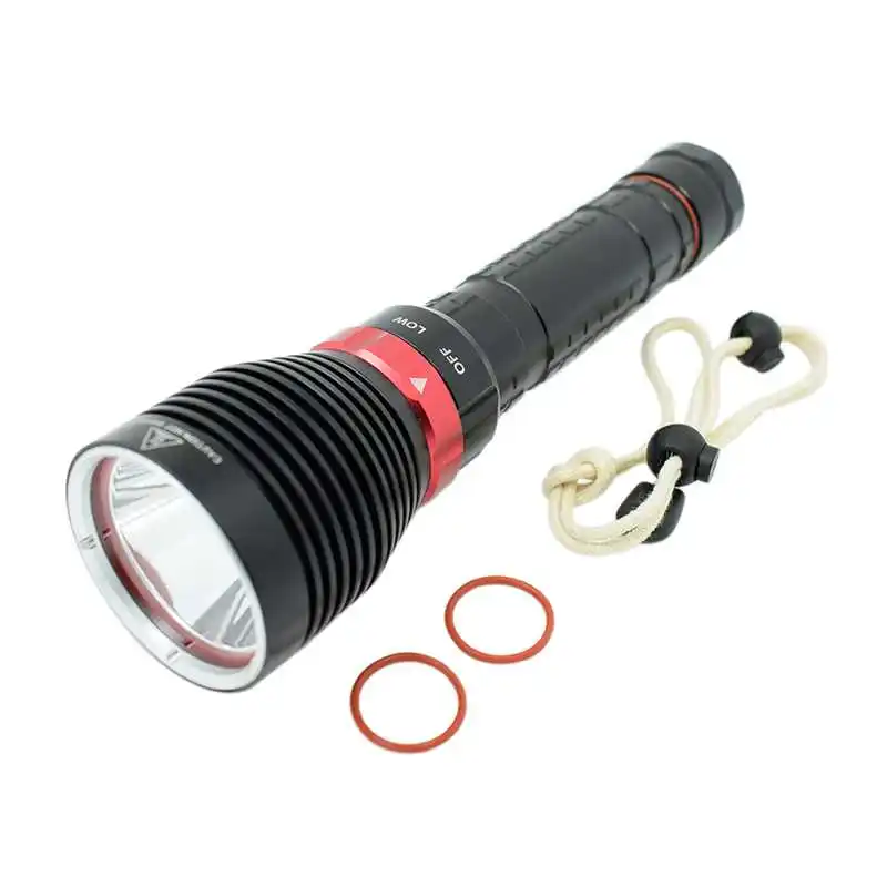 

Diving LED Flashlight Underwater Waterproof Dive Torch L2 Video Flash Light 26650 Flashlight 18650 XM-L2 High Power Led Lamp