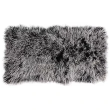Натуральный кудрявый Mogolian коврик из овчины 60*120 см, тибетский овечий мех прикроватный коврик, курчавая овечка украшение меха диван коврик