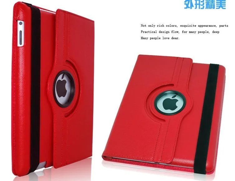 Чехол s для Apple ipad 2 ipad 3 ipad 4 чехол для планшета откидная подставка из искусственной кожи вращающийся на 360 чехол для ipad mini 2 mini 3 Чехол+ пленка