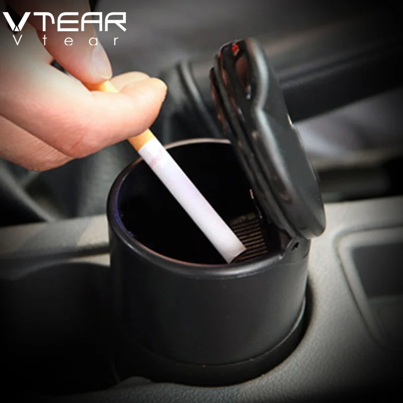 

Vtear Car ashtray automobile ashtrays made with High flame retardant PBT material interior styling decoration products